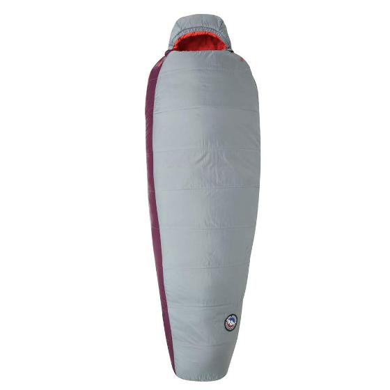 Спальник Big Agnes Elsie 15 (FireLine Pro) Regular gray/paprika - RIGHT  
