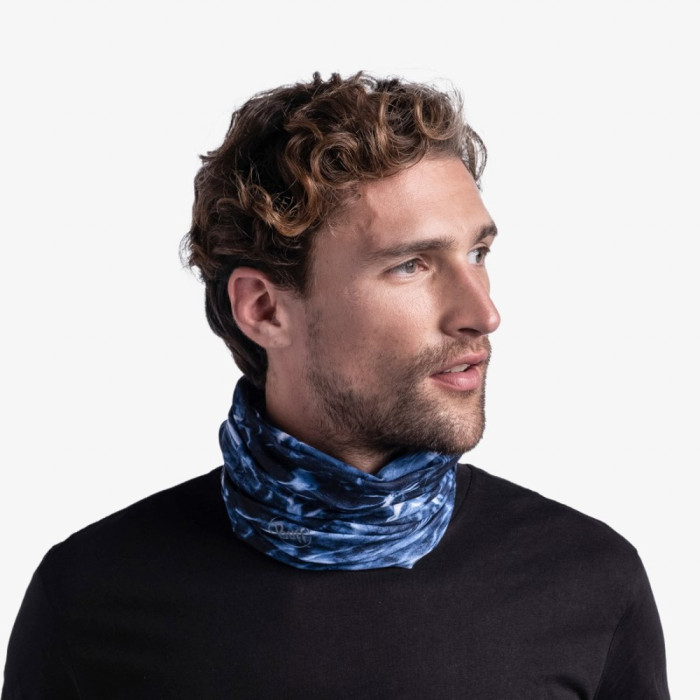 Шарф-труба Buff Coolnet UV+ Elements Aqua Navy  