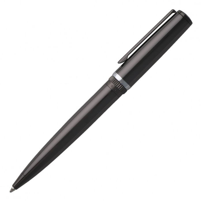 Шариковая ручка Hugo Boss Gear Metal Dark Chrome  