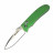 Нож Ganzo G704, зеленый