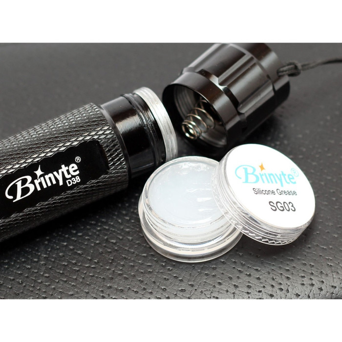 Силиконовая смазка Brinyte для фонарей SG03  