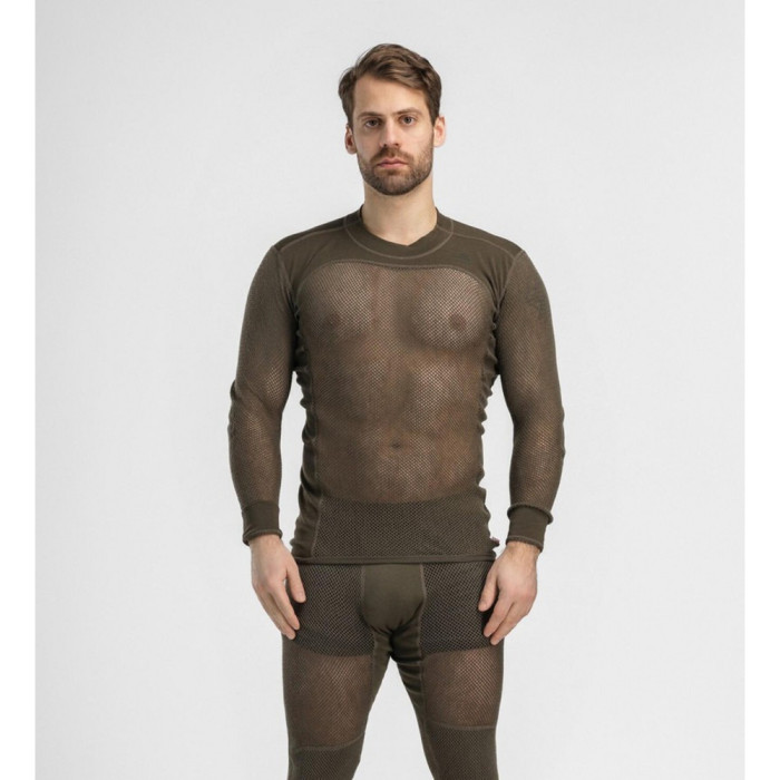 Термокофта муж. Aclima WoolNet 120 Crew Neck M's Tarmac XL  
