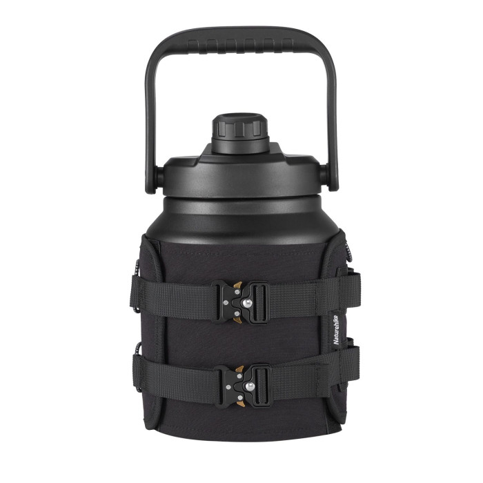 Термос Naturehike NH22SJ001, 304 сталь, 2.5 л, черный  