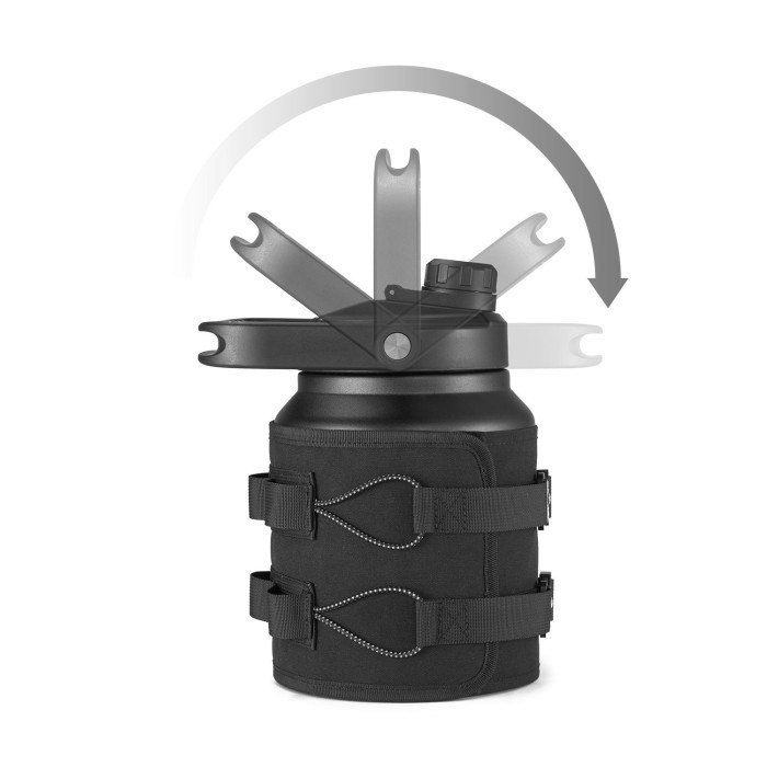 Термос Naturehike NH22SJ001, 304 сталь, 2.5 л, черный  