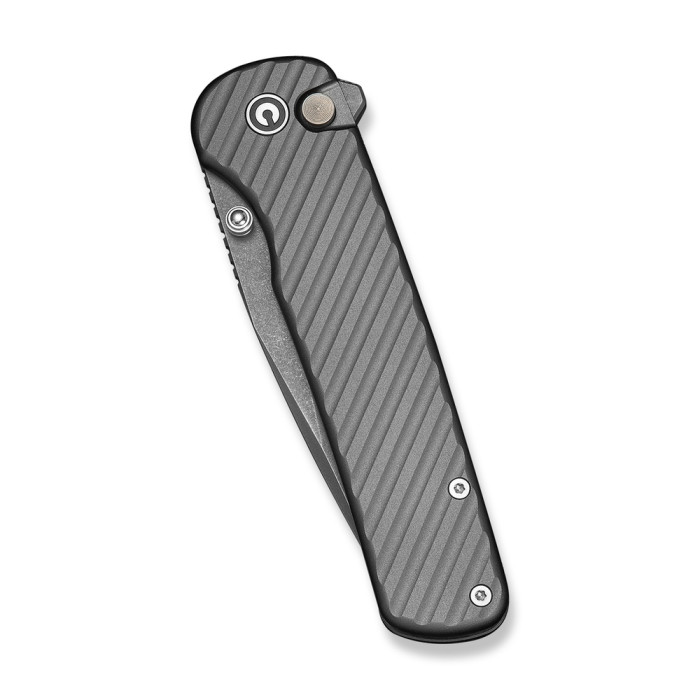 Нож складной туристический Civivi Iron Tide (8.2 см) 14C28N / Aluminum серый  