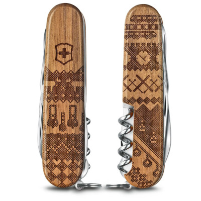 Складной нож Victorinox COMPANION Wood Swiss Spirit LE 2023 1.3901.63L23