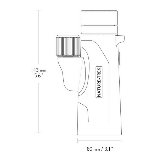 Монокуляр Hawke Nature Trek 8x42 (Green)  