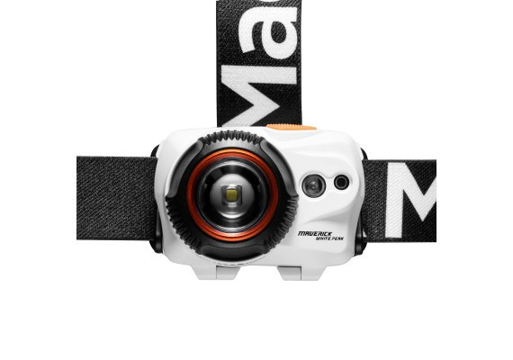 Фонарь налобный Mactronic Maverick White Peak (320 Lm) Focus USB Rechargeable (AHL0052)  