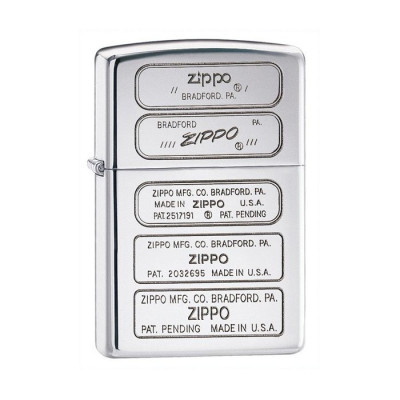 Зажигалка Zippo Bottom Stamps, 28381