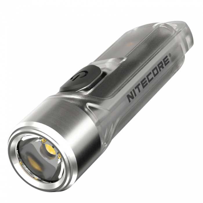 Фонарь наключный Nitecore TIKI GITD (Osram P8+UV, 300 люмен, 7 режимов, USB-С), люминесцентный  