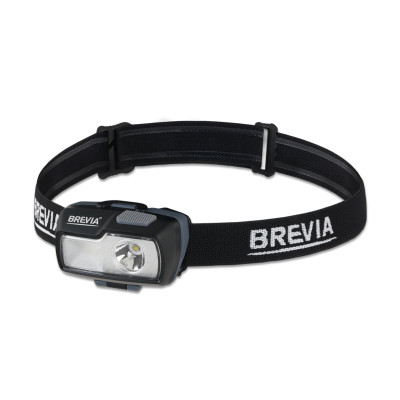 Фонарь налобный Brevia 470Lm, 4 режима, 2xAA, IP64