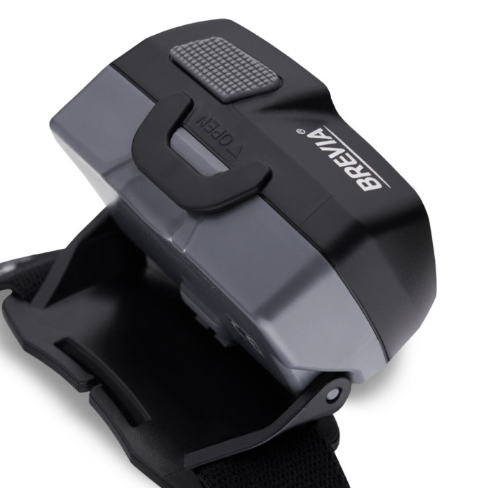 Фонарь налобный Brevia 470Lm, 4 режима, 2xAA, IP64  