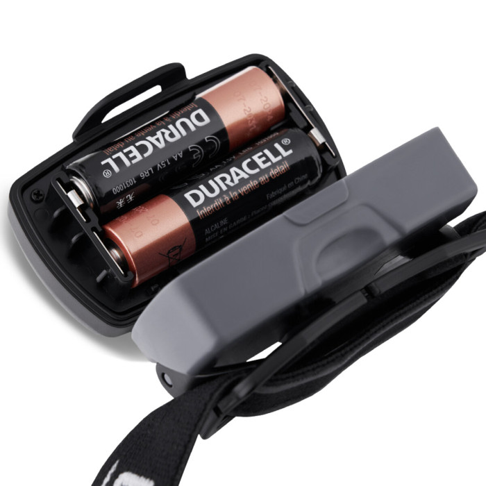 Фонарь налобный Brevia 470Lm, 4 режима, 2xAA, IP64  