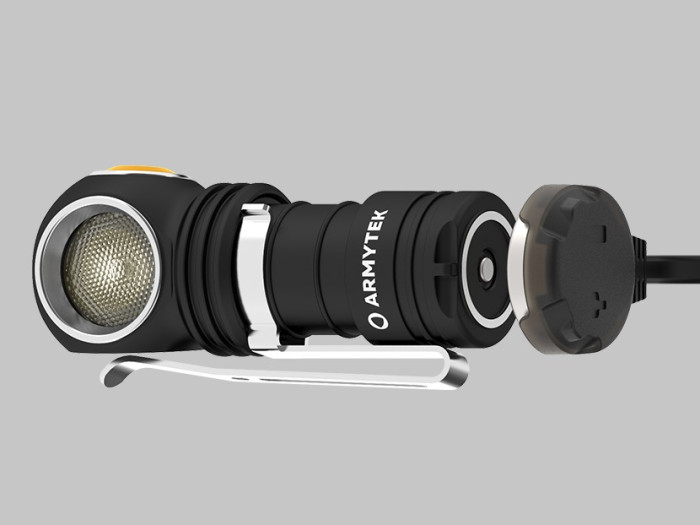 Мультифонарь Armytek Wizard C1 Pro Magnet USB+18350 LH351D Warm (теплый свет)  