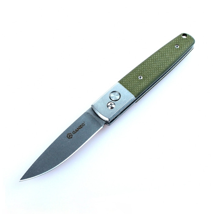 Нож Ganzo G7212, зеленый  
