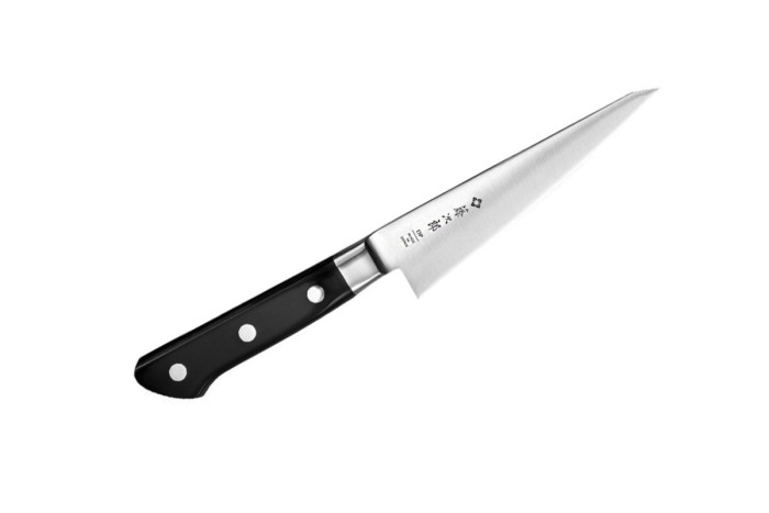 Нож кухонный Tojiro VG10 Clad Steel with Bolster Chicken Boning Knife 150mm F-803  
