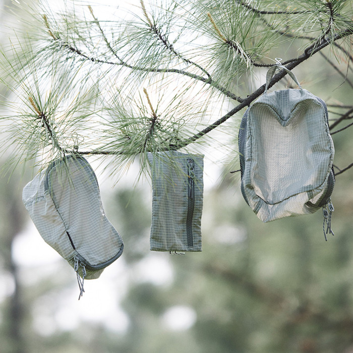 Косметичка Naturehike CNK2350XB010, 20х10х10 см, серый  