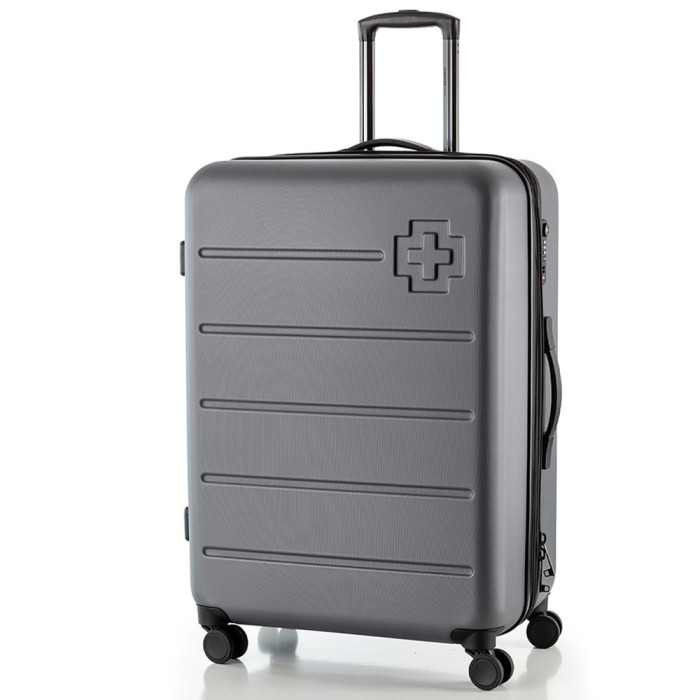 Чемодан Swissbrand Berlin (L) Grey (SWB_LHBER801L)  