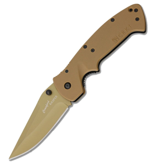 Нож CRKT Crawford Kasper Desert Tan (6773DZ) 