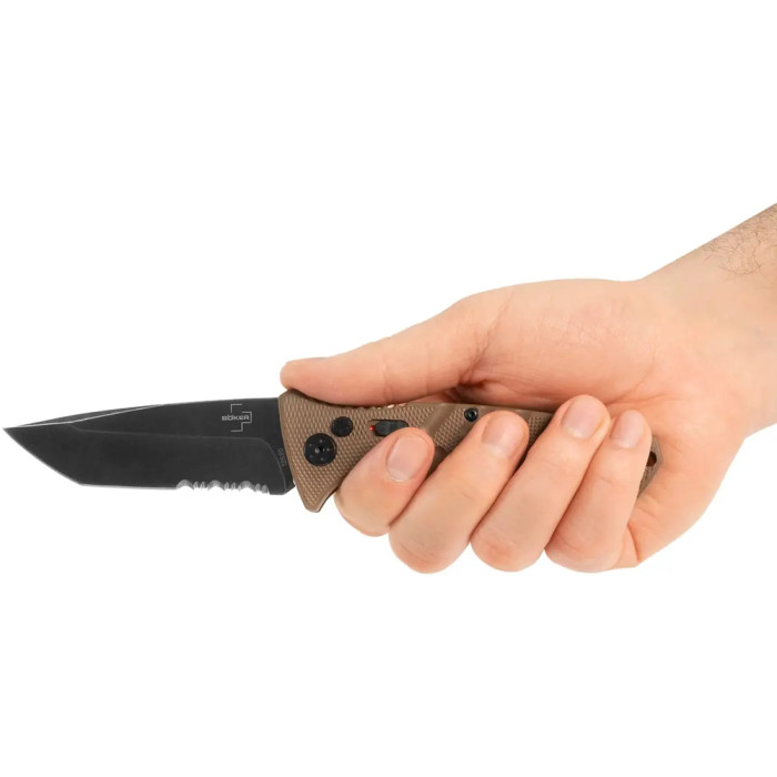 Нож Boker Plus Strike Tanto PS Coyote  