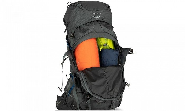 Рюкзак Osprey Aether Plus 100 Axo Green - S/M - зеленый  