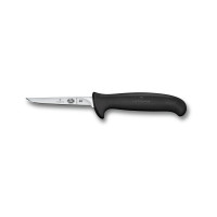 Кухонный нож Fibrox Poultry  9см узкое с черн. ручкой Small