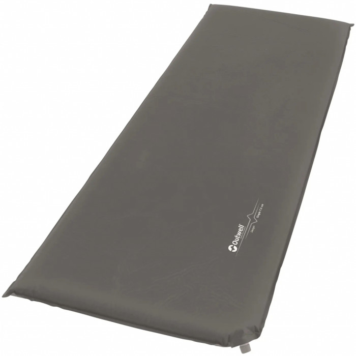 Коврик самонадувающийся Outwell Self-inflating Mat Sleepin Single 7.5 cm Grey (290203)  