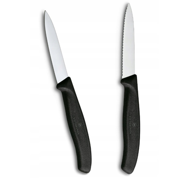 Набор ножей для чистки овощей Victorinox Swiss Classic 2 ножа черн 6.7693.2  