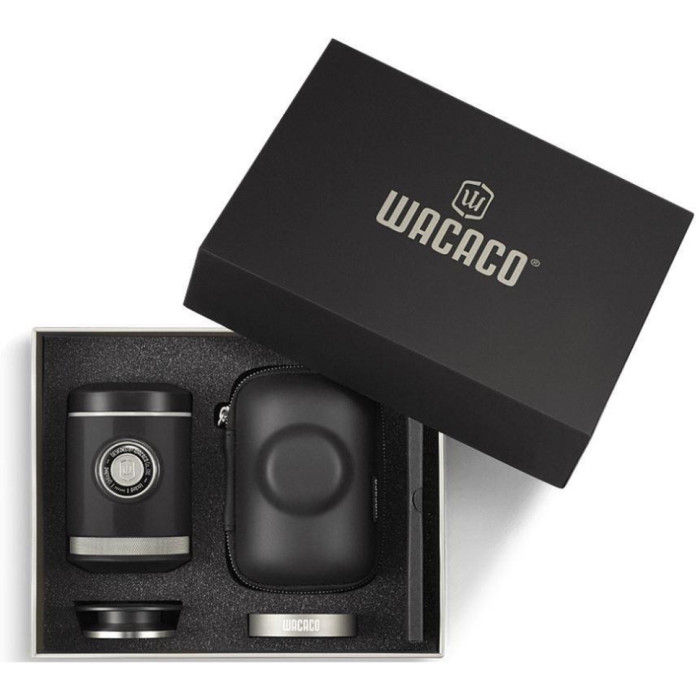 Набор для кофе Wacaco Picopresso: эспрессо-кофеварка, чехлы и стенд-подставка  