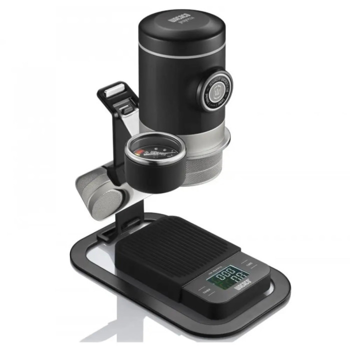 Набор для кофе Wacaco Picopresso: эспрессо-кофеварка, чехлы и стенд-подставка  