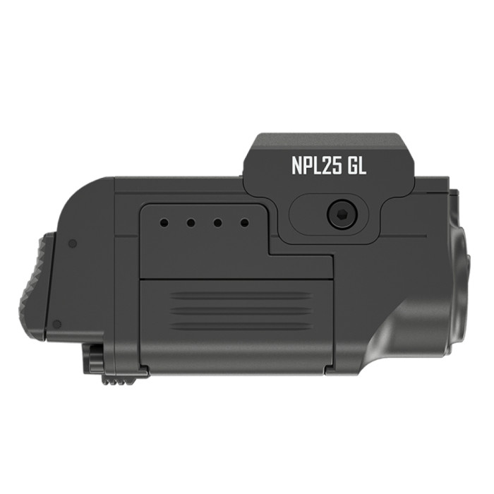 Фонарь пистолетный с ЛЦУ Nitecore NPL25 GL (900 люмен, магнитная зарядка, зеленый луч)  