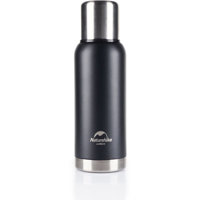 Термос Naturehike Q-9H NH19SJ010, 304 сталь, 0.75 л, черный  