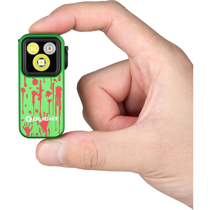 Фонарь Olight Oclip Pro Zombie green  
