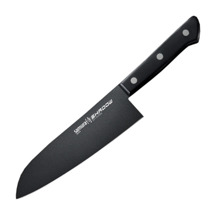 Нож кухонный Samura Shadow Сантоку, 175 мм, SH-0095  