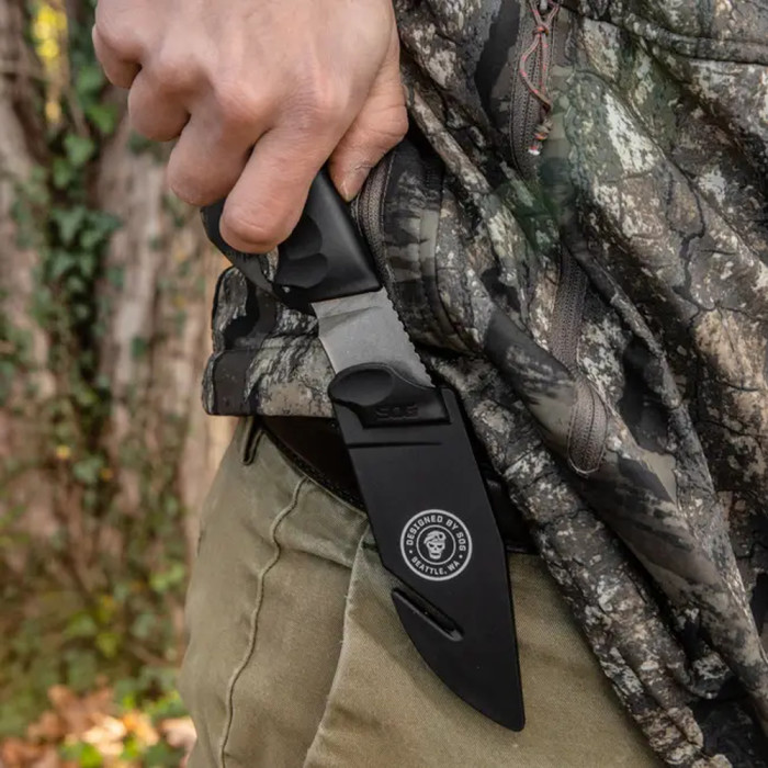 Нож SOG Ace, Stonewash Black (SOG ACE1001-CP)  