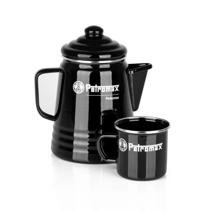 Кружка эмалированная Petromax Enamel Mug 300 мл Черная  