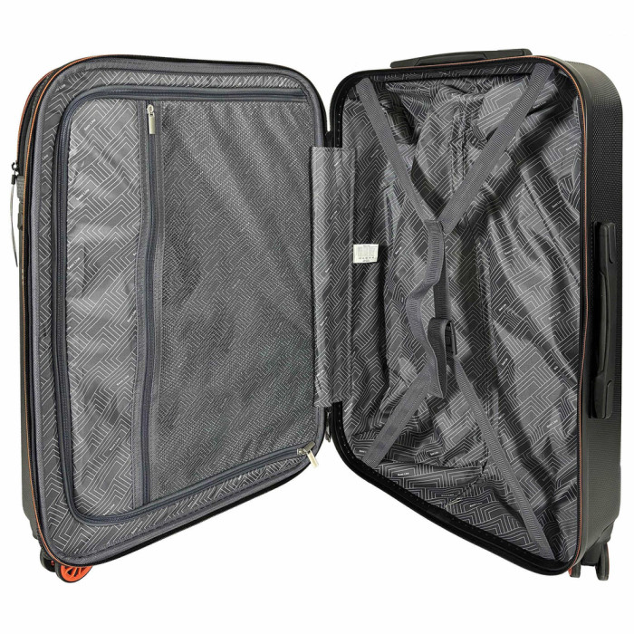 Чемодан Semi Line 28" (L) Black/Orange Line (T5734-3)  