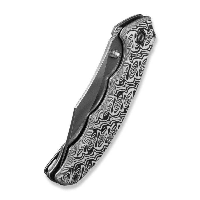 Нож складной туристический Civivi Pentad (8.8 см) Nitro-V / Micarta черный / белый  