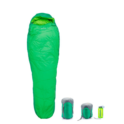 Спальный мешок Pinguin Savana (5/0°C), 185 см - Left Zip, Green (PNG 236149) 2020