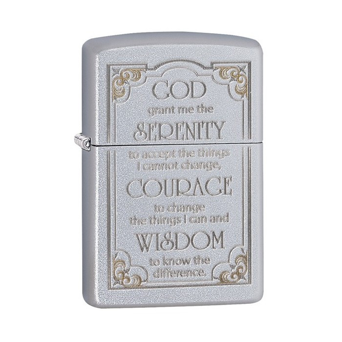 Зажигалка Zippo 205 Serenity Prayer, 28458  