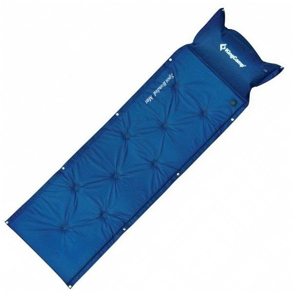 Коврик самонадувающийся KingCamp Point Inflatable Mat (KM3505), Dark Blue  