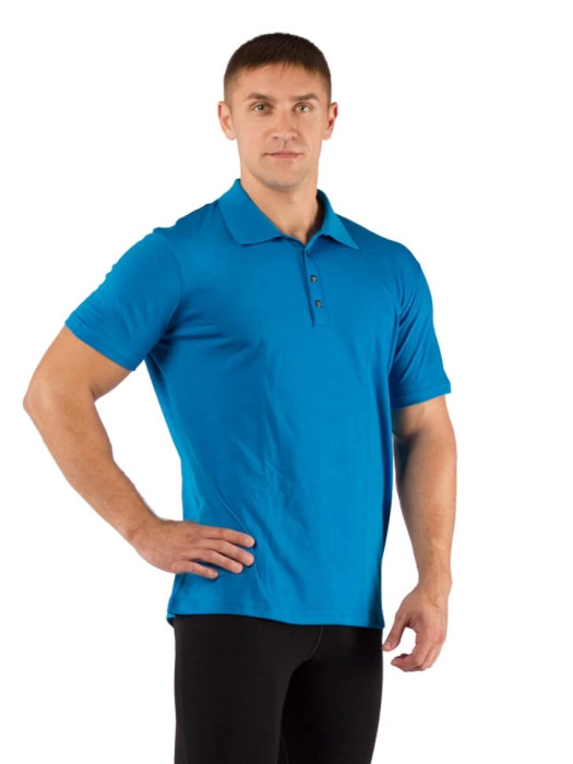 Футболка мужская Lasting DINGO, голубая M  