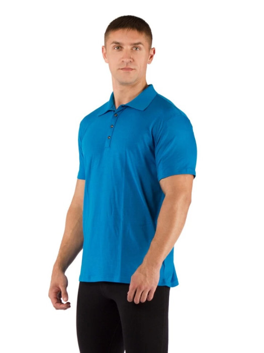 Футболка мужская Lasting DINGO, голубая M  