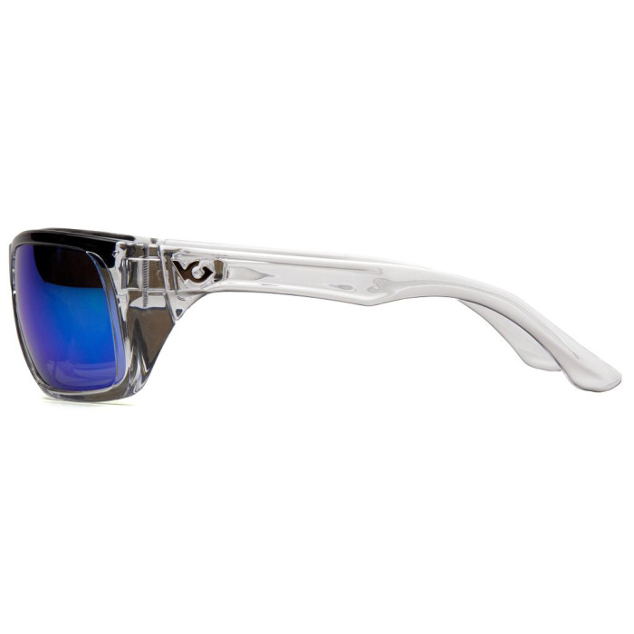 Очки Venture Gear Vallejo Clear (ice blue mirror) зеркальные синие в прозрачной оправе  