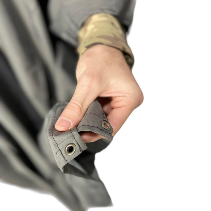 Тактический пончо rip stop Ranger серый (RA8921)  