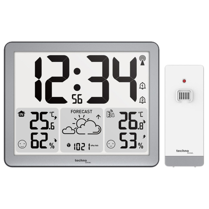 Метеостанция Technoline WS6780 Silver (WS6780)  