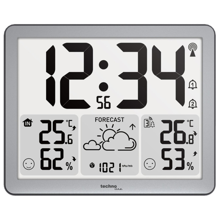 Метеостанция Technoline WS6780 Silver (WS6780)  