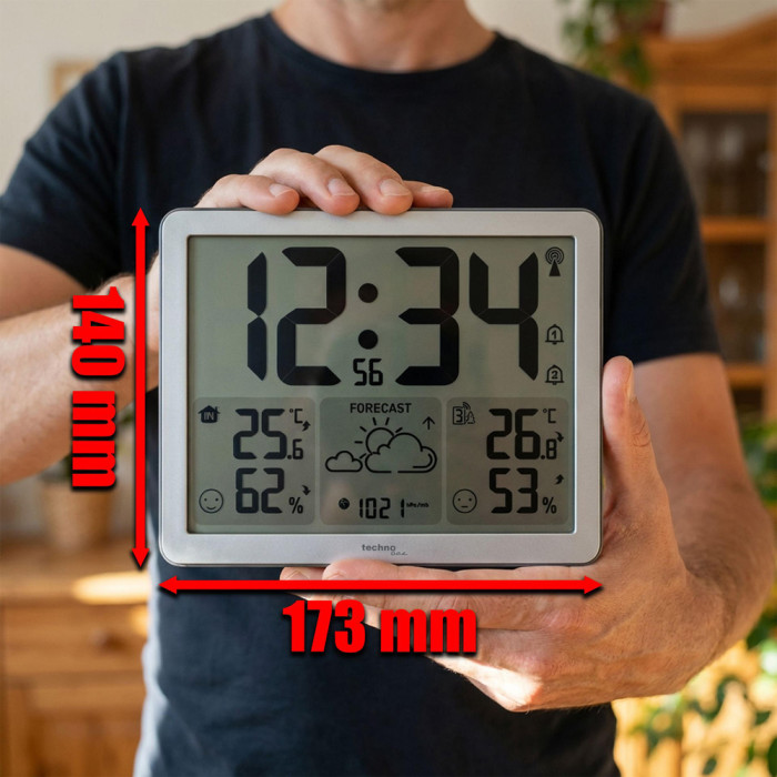 Метеостанция Technoline WS6780 Silver (WS6780)  