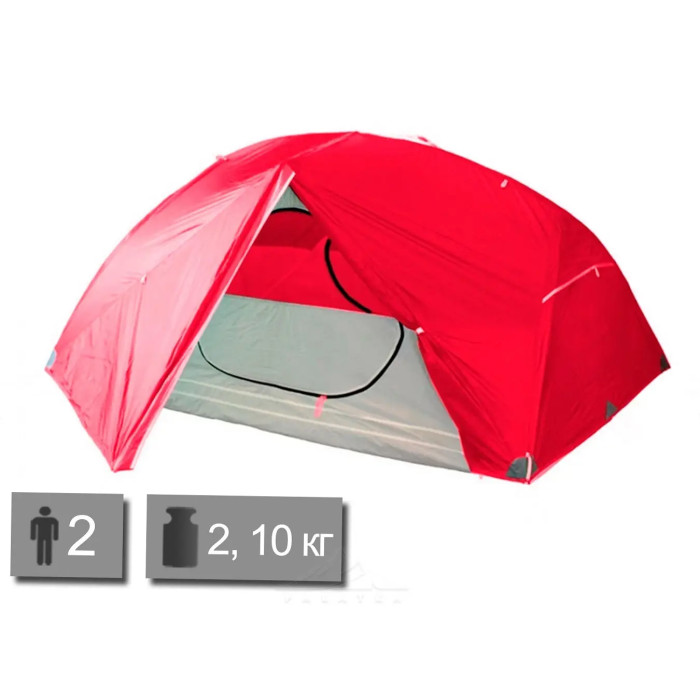 Палатка Tramp Cloud 2 Si TRT-092-red красный  