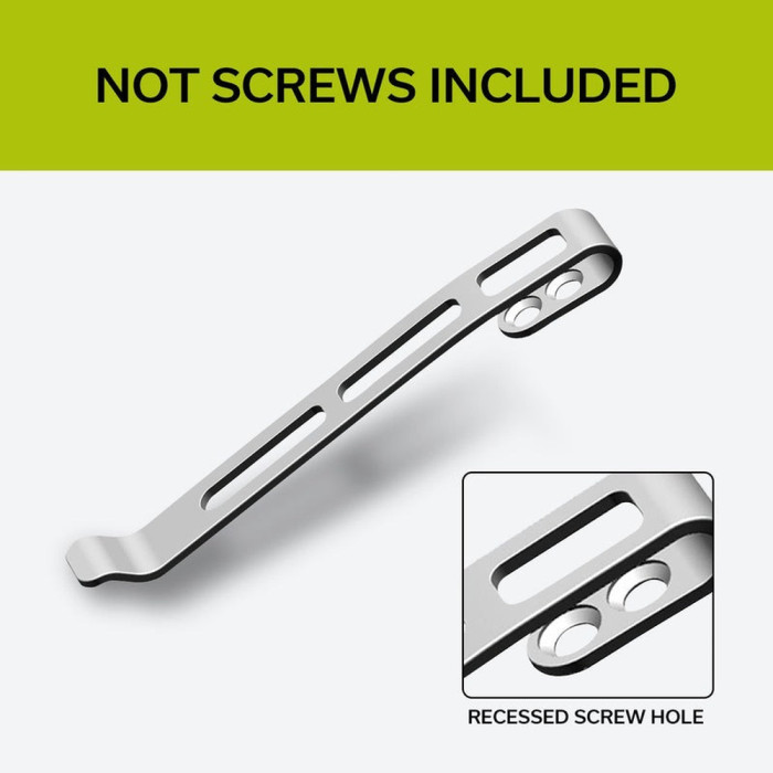 Клипса карманная стальная Civivi без винтов CA-06B-V1  